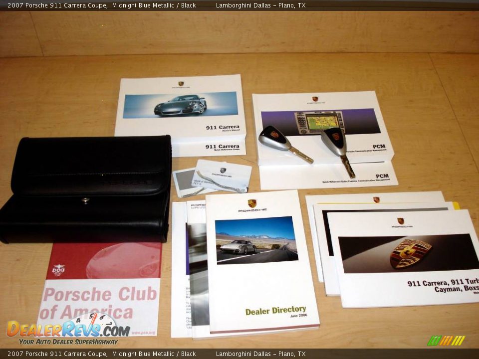 2007 Porsche 911 Carrera Coupe Midnight Blue Metallic / Black Photo #17