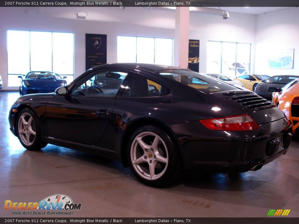 2007 Porsche 911 Carrera Coupe Midnight Blue Metallic / Black Photo #18