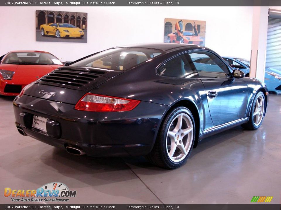 2007 Porsche 911 Carrera Coupe Midnight Blue Metallic / Black Photo #19