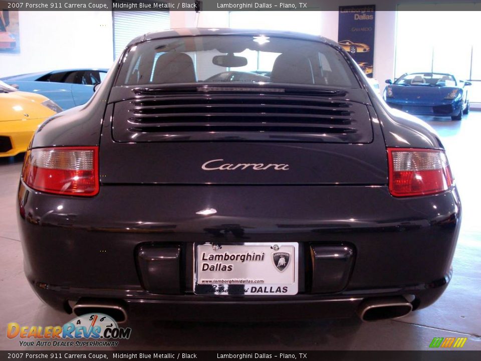 2007 Porsche 911 Carrera Coupe Midnight Blue Metallic / Black Photo #22