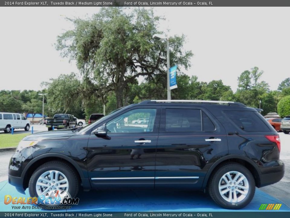 Tuxedo Black 2014 Ford Explorer XLT Photo #2
