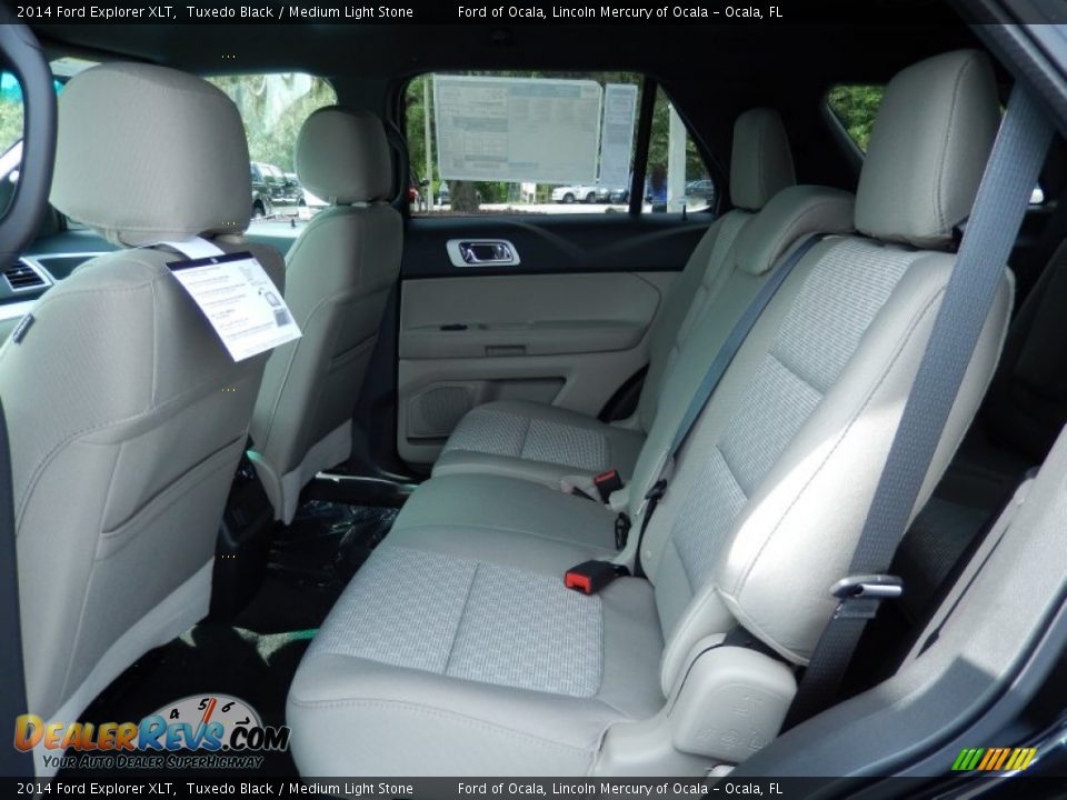 Rear Seat of 2014 Ford Explorer XLT Photo #7