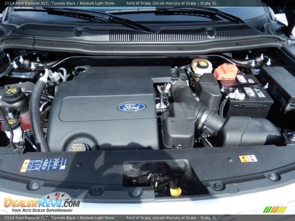2014 Ford Explorer XLT 3.5 Liter DOHC 24-Valve Ti-VCT V6 Engine Photo #12