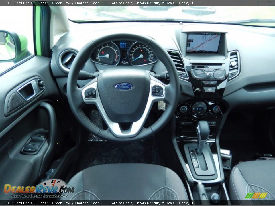 Dashboard of 2014 Ford Fiesta SE Sedan Photo #8
