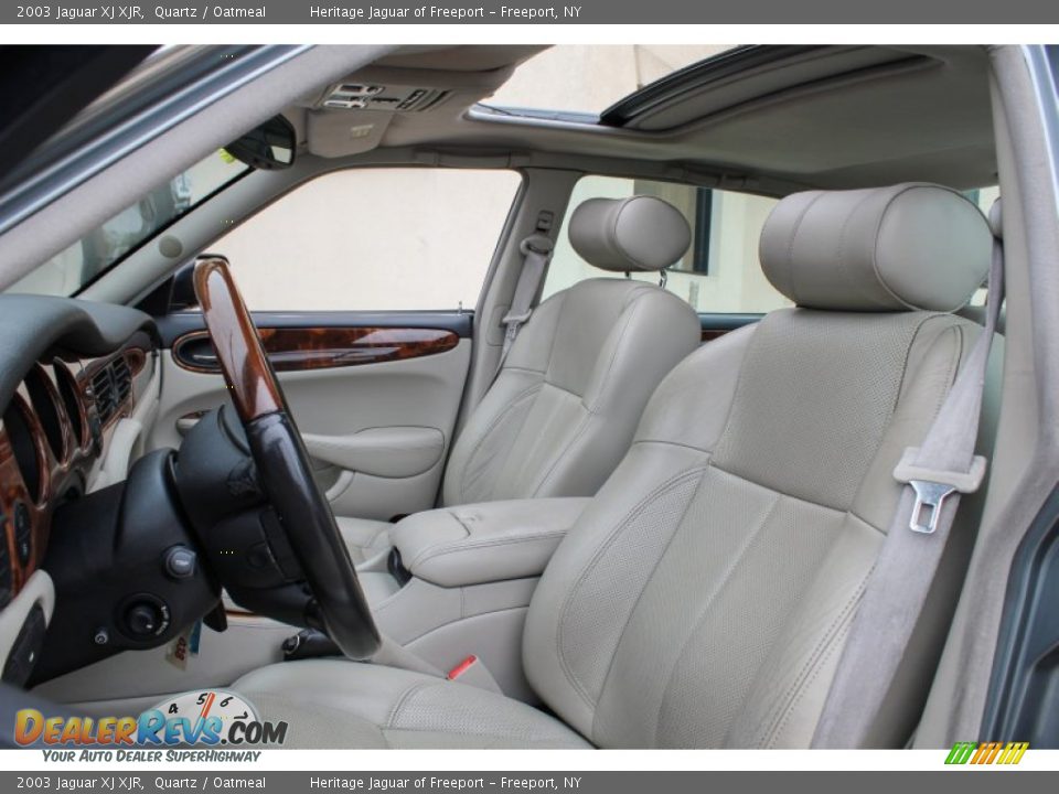 Front Seat of 2003 Jaguar XJ XJR Photo #22