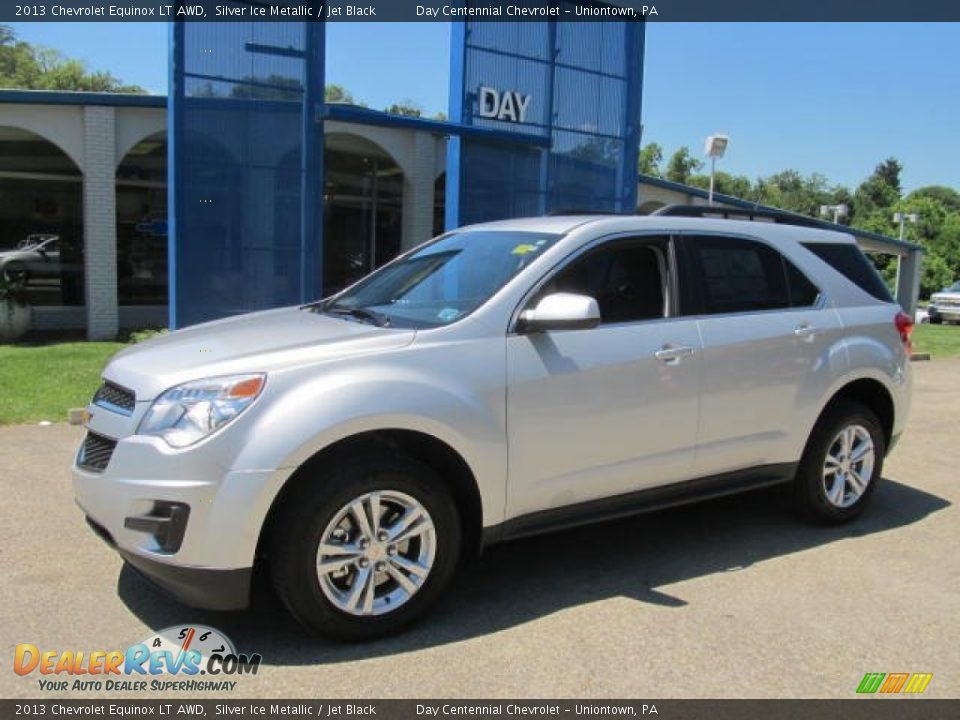 2013 Chevrolet Equinox LT AWD Silver Ice Metallic / Jet Black Photo #1