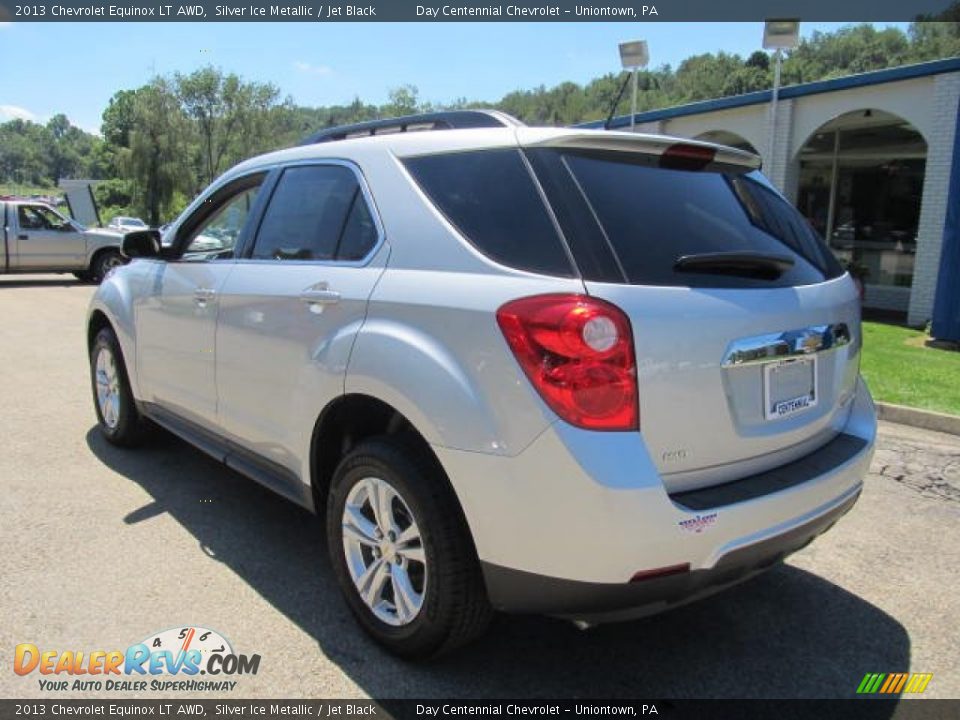 2013 Chevrolet Equinox LT AWD Silver Ice Metallic / Jet Black Photo #4
