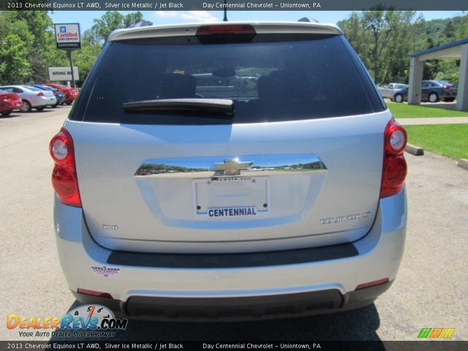 2013 Chevrolet Equinox LT AWD Silver Ice Metallic / Jet Black Photo #5