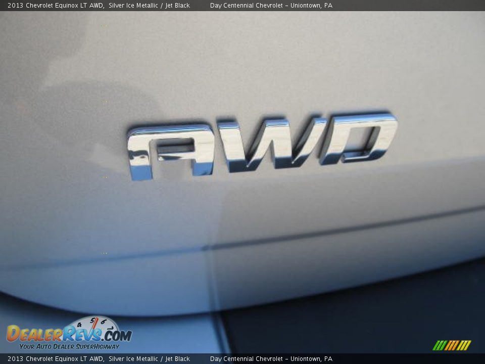 2013 Chevrolet Equinox LT AWD Silver Ice Metallic / Jet Black Photo #6