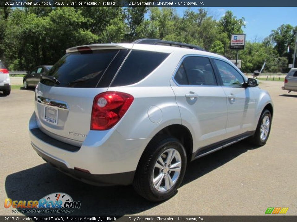 2013 Chevrolet Equinox LT AWD Silver Ice Metallic / Jet Black Photo #7