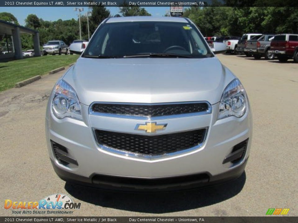 2013 Chevrolet Equinox LT AWD Silver Ice Metallic / Jet Black Photo #11