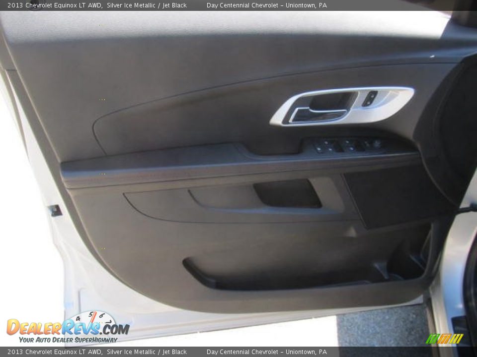 2013 Chevrolet Equinox LT AWD Silver Ice Metallic / Jet Black Photo #12