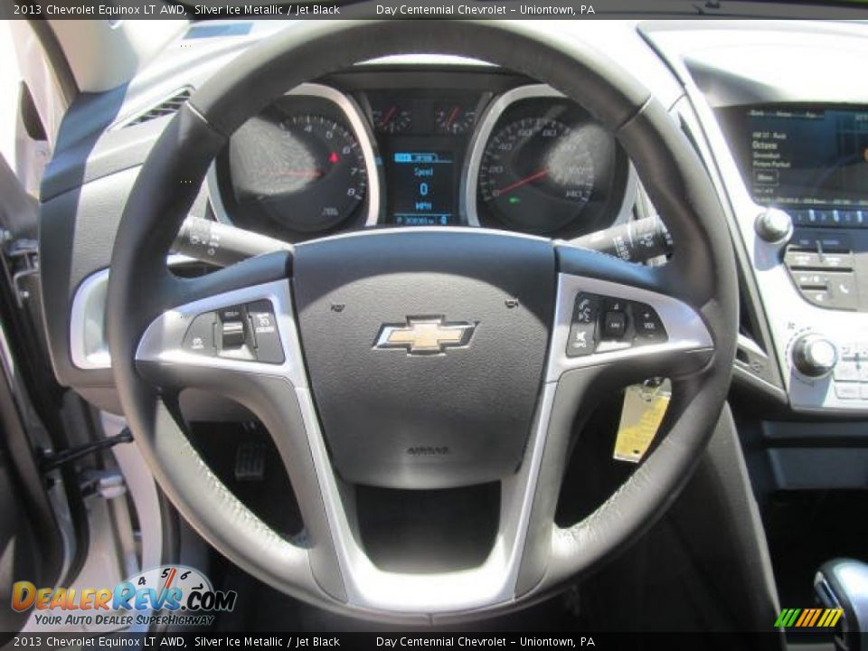 2013 Chevrolet Equinox LT AWD Silver Ice Metallic / Jet Black Photo #15