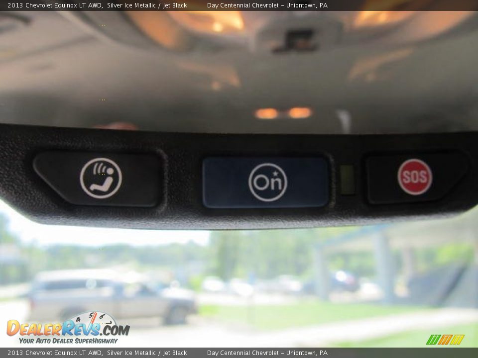 2013 Chevrolet Equinox LT AWD Silver Ice Metallic / Jet Black Photo #18