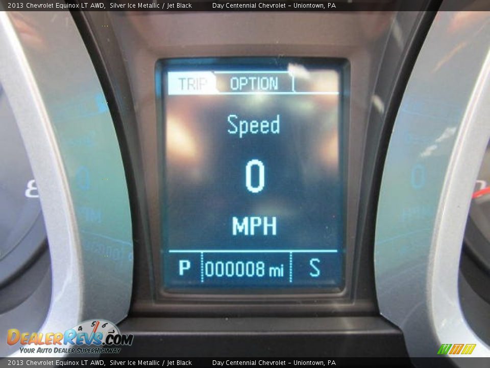 2013 Chevrolet Equinox LT AWD Silver Ice Metallic / Jet Black Photo #20
