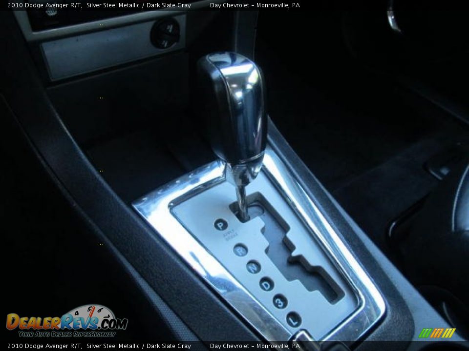 2010 Dodge Avenger R/T Silver Steel Metallic / Dark Slate Gray Photo #15