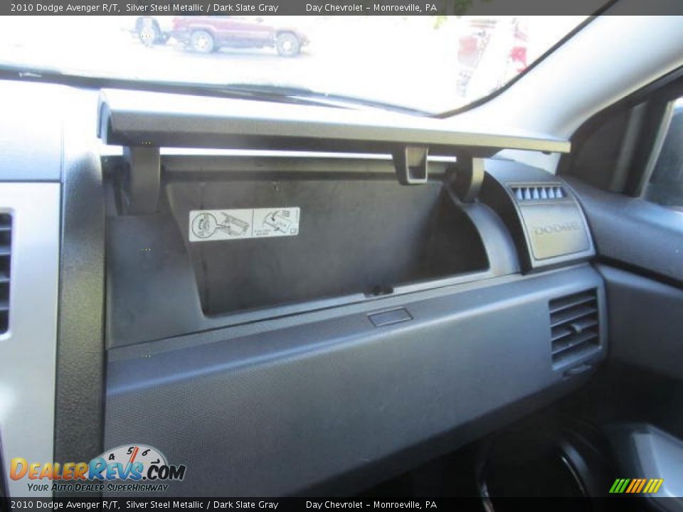 2010 Dodge Avenger R/T Silver Steel Metallic / Dark Slate Gray Photo #16
