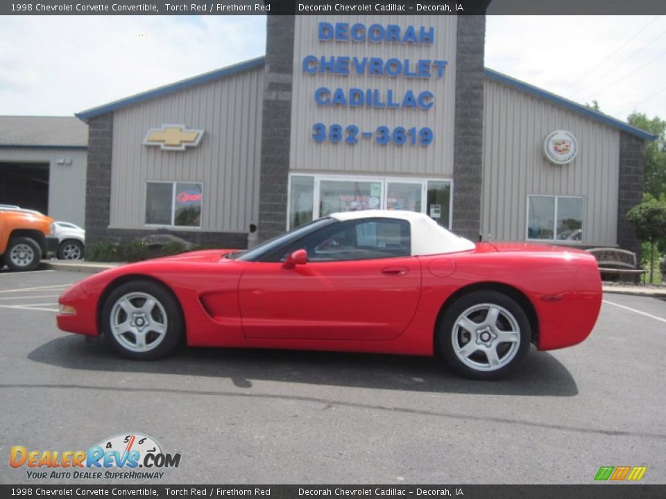 1998 Chevrolet Corvette Convertible Torch Red / Firethorn Red Photo #1