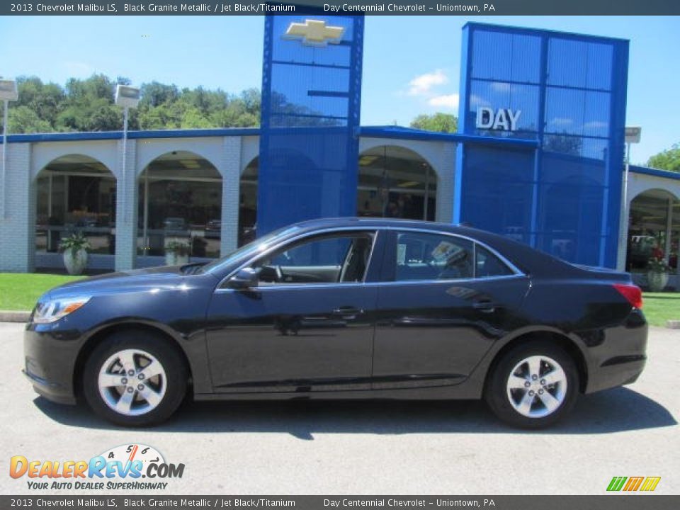 2013 Chevrolet Malibu LS Black Granite Metallic / Jet Black/Titanium Photo #2
