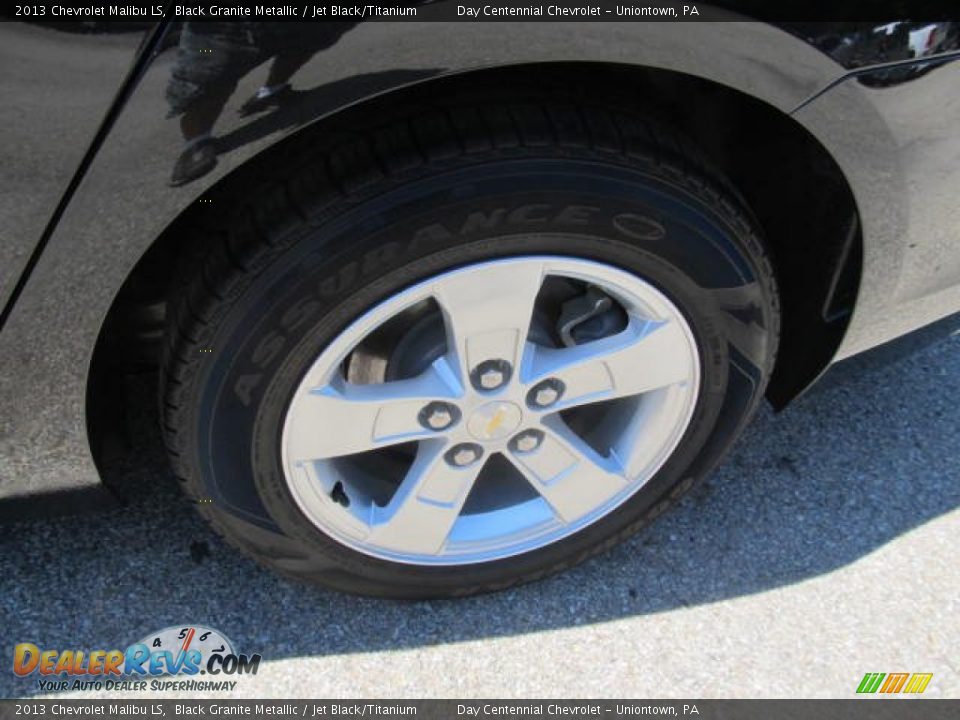 2013 Chevrolet Malibu LS Black Granite Metallic / Jet Black/Titanium Photo #3