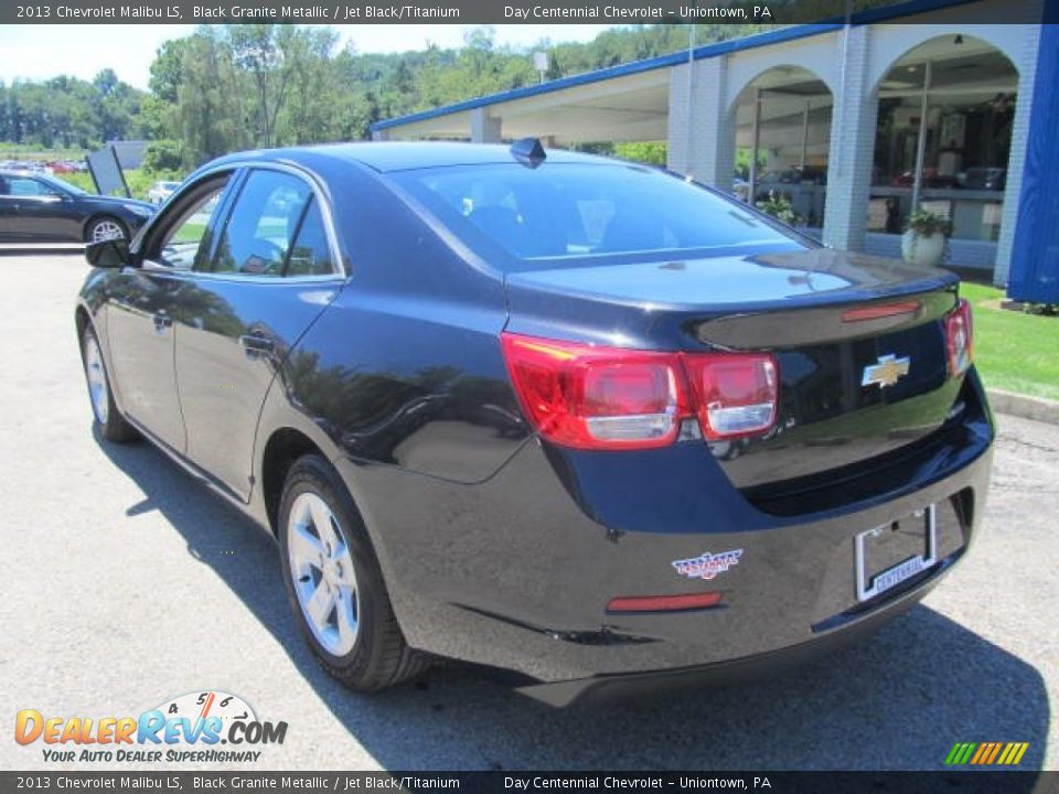 2013 Chevrolet Malibu LS Black Granite Metallic / Jet Black/Titanium Photo #4