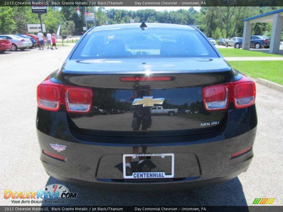 2013 Chevrolet Malibu LS Black Granite Metallic / Jet Black/Titanium Photo #5