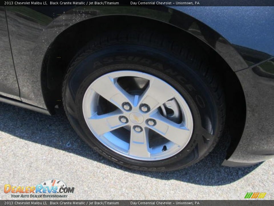 2013 Chevrolet Malibu LS Black Granite Metallic / Jet Black/Titanium Photo #8