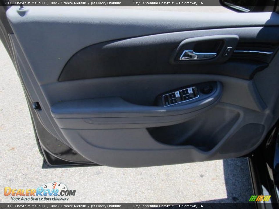 2013 Chevrolet Malibu LS Black Granite Metallic / Jet Black/Titanium Photo #11