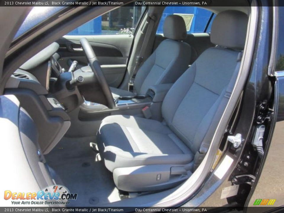 2013 Chevrolet Malibu LS Black Granite Metallic / Jet Black/Titanium Photo #12