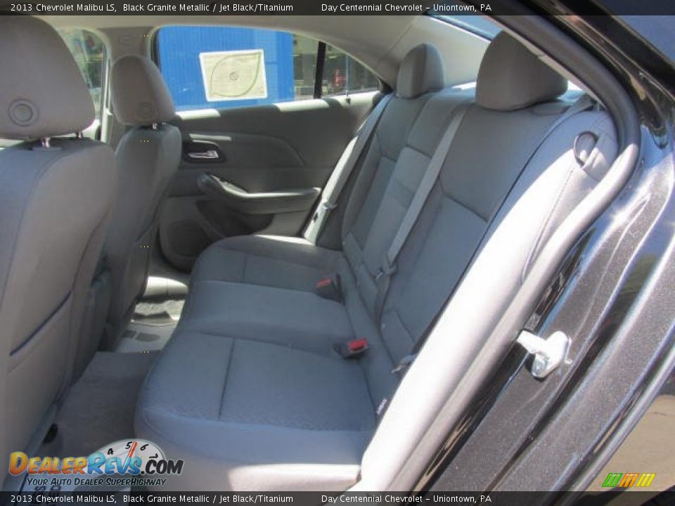 2013 Chevrolet Malibu LS Black Granite Metallic / Jet Black/Titanium Photo #13