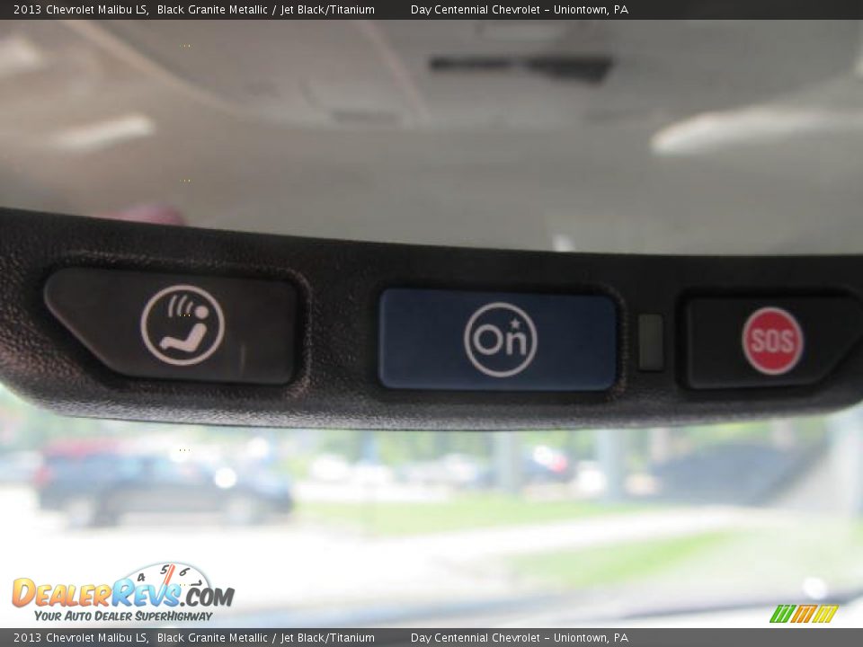 2013 Chevrolet Malibu LS Black Granite Metallic / Jet Black/Titanium Photo #17