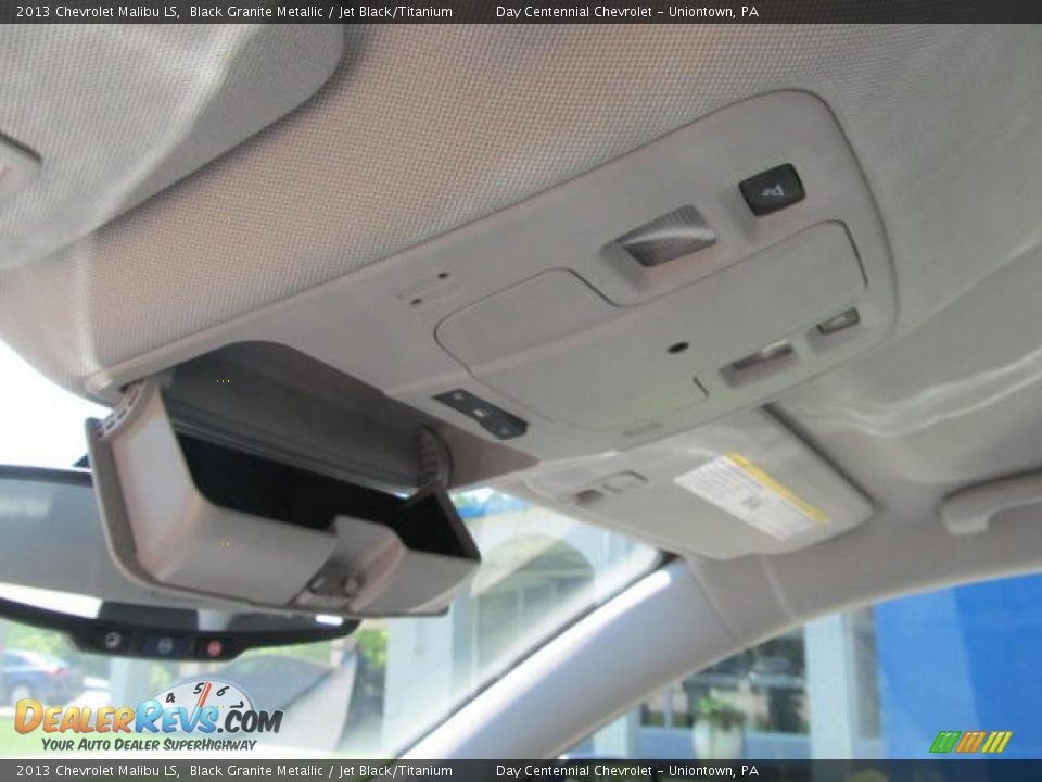 2013 Chevrolet Malibu LS Black Granite Metallic / Jet Black/Titanium Photo #18