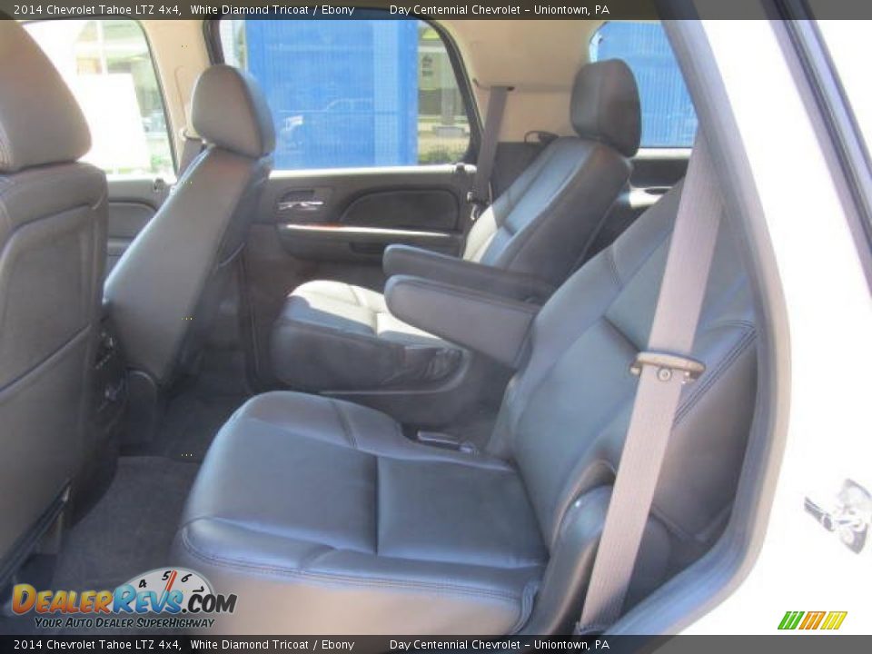 Rear Seat of 2014 Chevrolet Tahoe LTZ 4x4 Photo #12