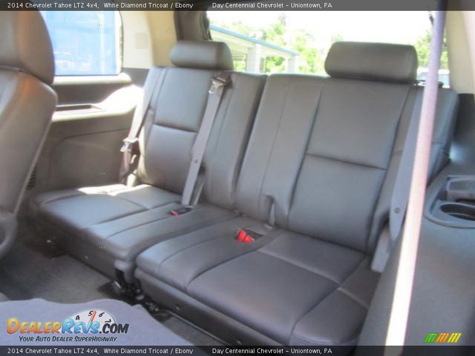 Rear Seat of 2014 Chevrolet Tahoe LTZ 4x4 Photo #13