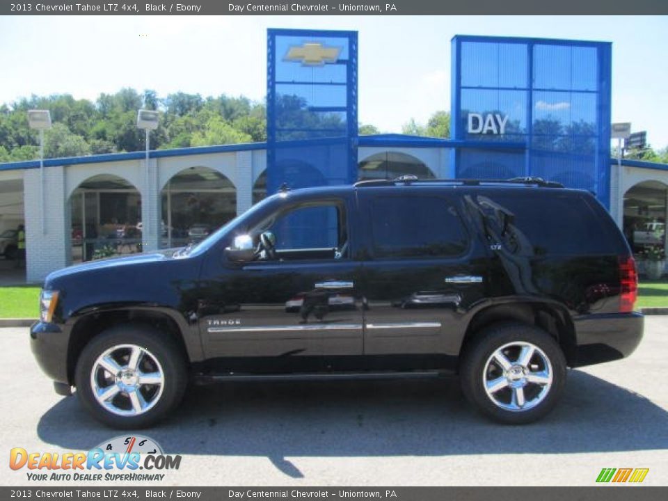 2013 Chevrolet Tahoe LTZ 4x4 Black / Ebony Photo #2