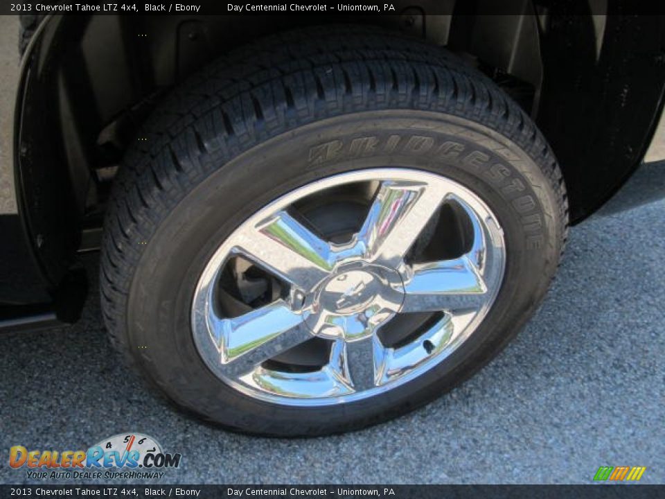 2013 Chevrolet Tahoe LTZ 4x4 Black / Ebony Photo #3