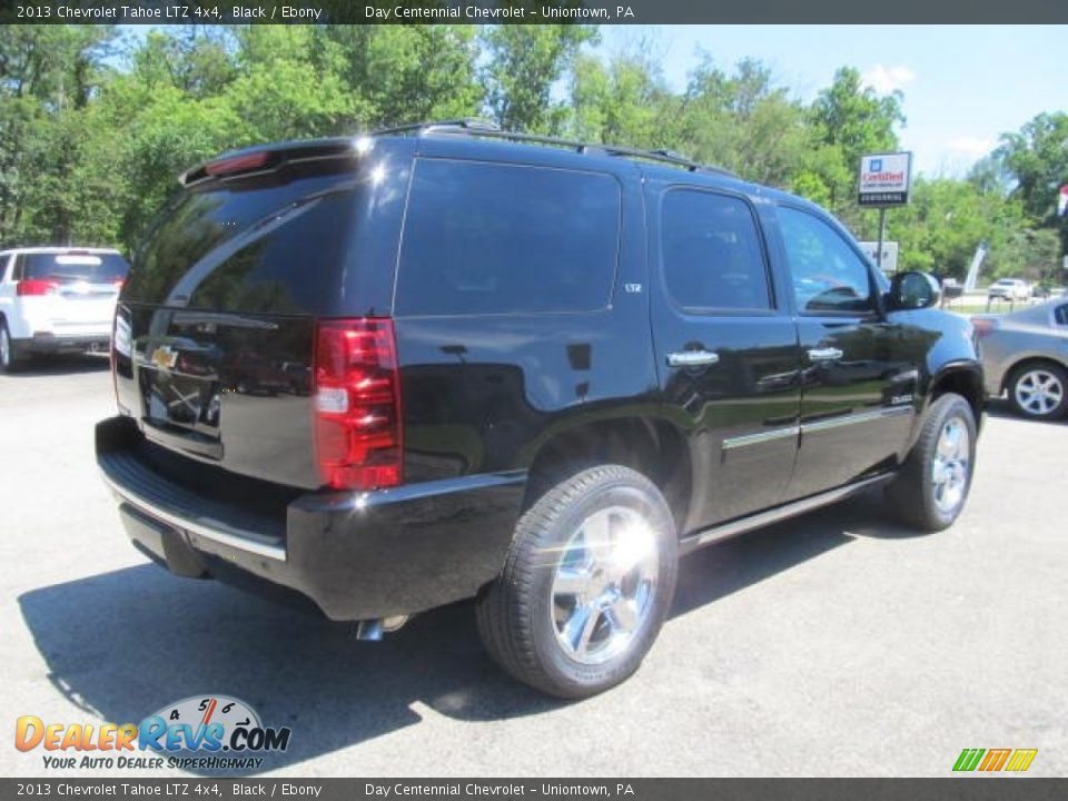 2013 Chevrolet Tahoe LTZ 4x4 Black / Ebony Photo #6