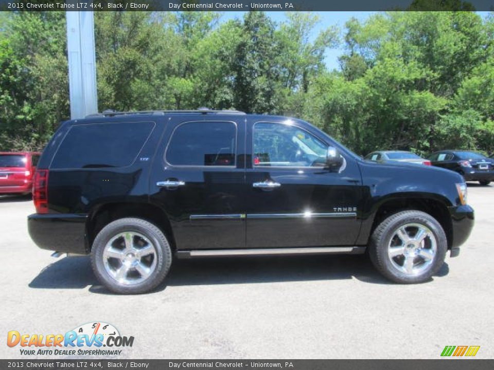 2013 Chevrolet Tahoe LTZ 4x4 Black / Ebony Photo #7