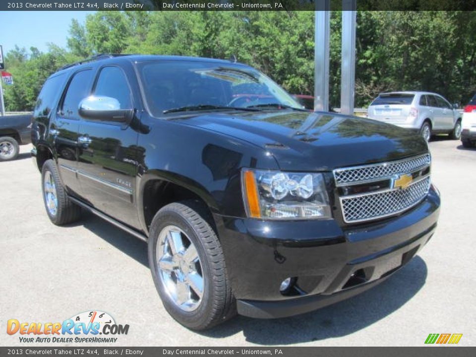 2013 Chevrolet Tahoe LTZ 4x4 Black / Ebony Photo #8