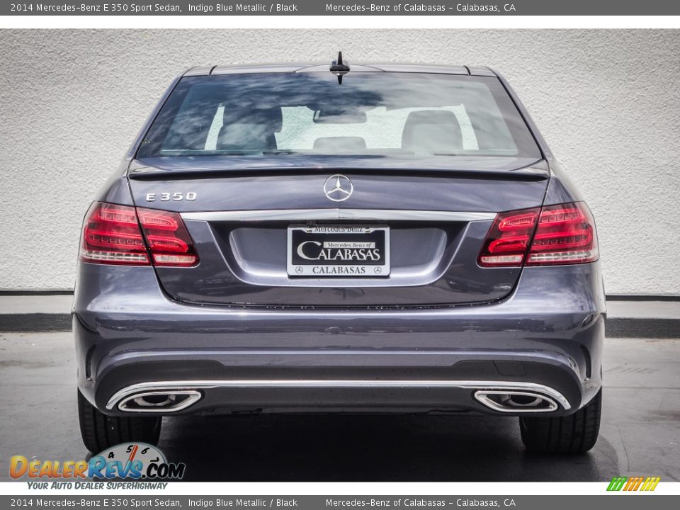 2014 Mercedes-Benz E 350 Sport Sedan Indigo Blue Metallic / Black Photo #3