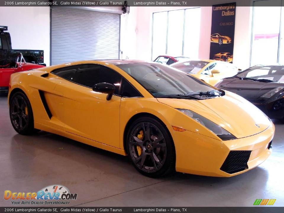 2006 Lamborghini Gallardo SE Giallo Midas (Yellow) / Giallo Taurus Photo #2