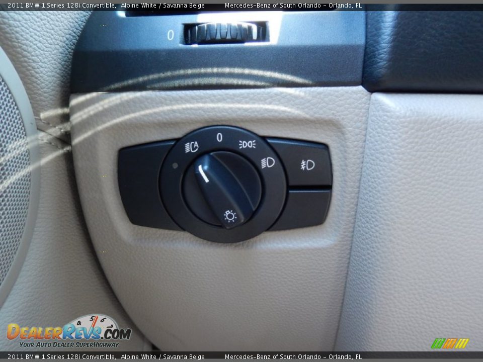 Controls of 2011 BMW 1 Series 128i Convertible Photo #28