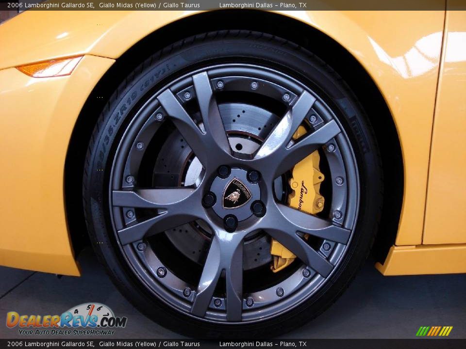 2006 Lamborghini Gallardo SE Giallo Midas (Yellow) / Giallo Taurus Photo #7