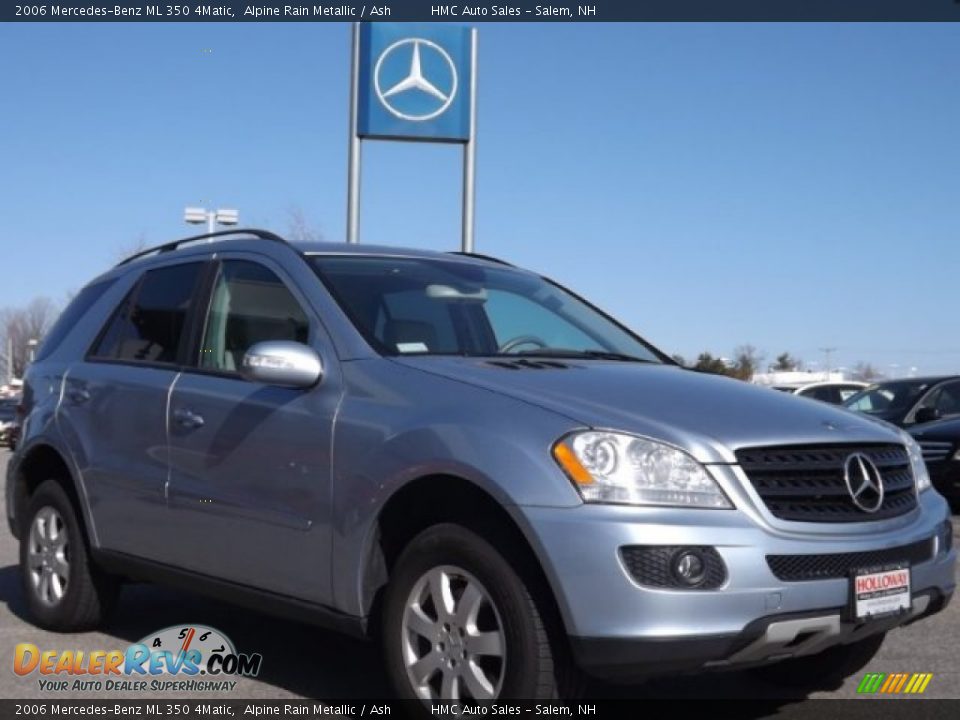 2006 Mercedes-Benz ML 350 4Matic Alpine Rain Metallic / Ash Photo #3