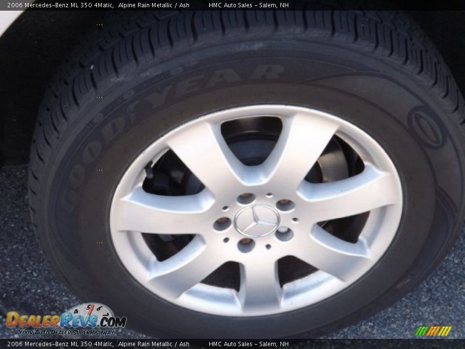2006 Mercedes-Benz ML 350 4Matic Alpine Rain Metallic / Ash Photo #5