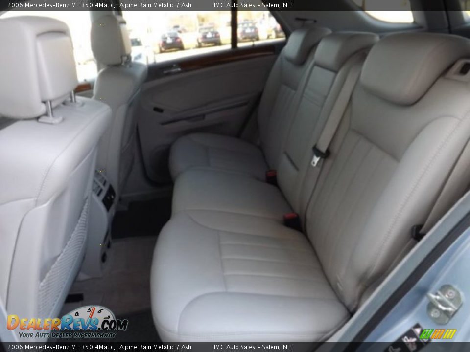 2006 Mercedes-Benz ML 350 4Matic Alpine Rain Metallic / Ash Photo #6