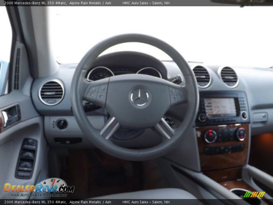 2006 Mercedes-Benz ML 350 4Matic Alpine Rain Metallic / Ash Photo #8
