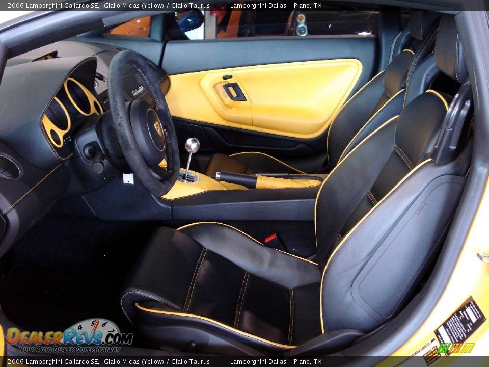 2006 Lamborghini Gallardo SE Giallo Midas (Yellow) / Giallo Taurus Photo #8