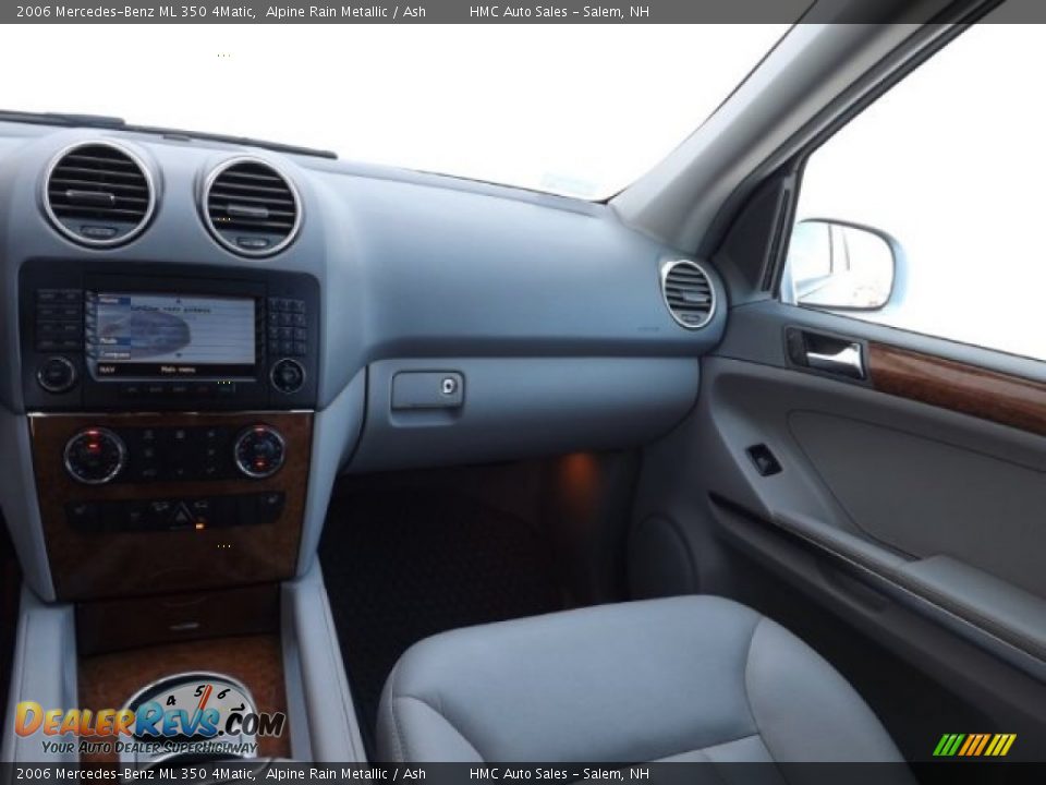 2006 Mercedes-Benz ML 350 4Matic Alpine Rain Metallic / Ash Photo #9