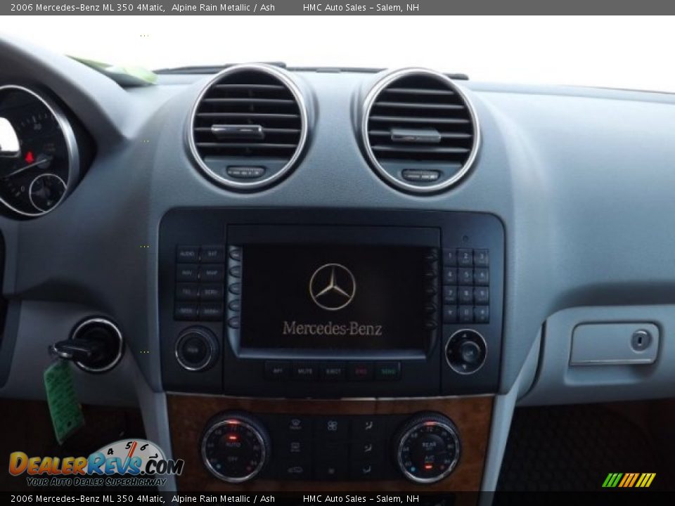 2006 Mercedes-Benz ML 350 4Matic Alpine Rain Metallic / Ash Photo #10